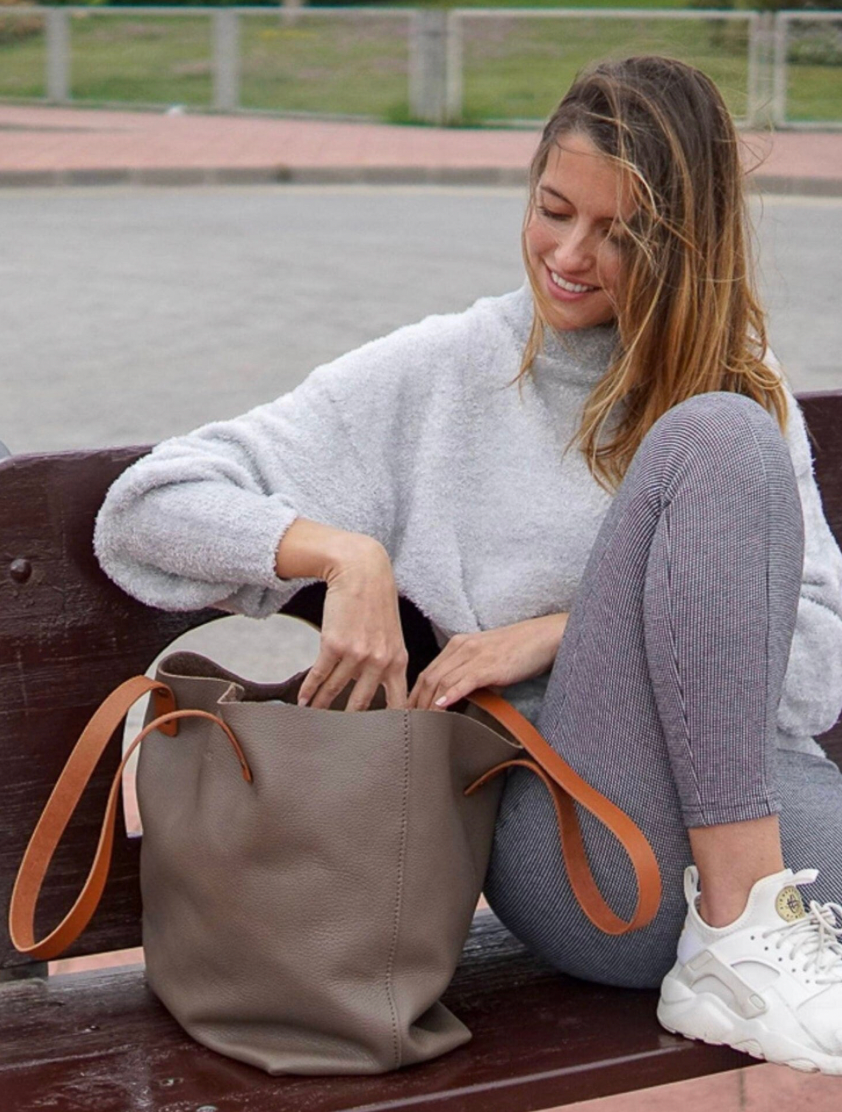 BEL - Handmade Leather Tote Bag
