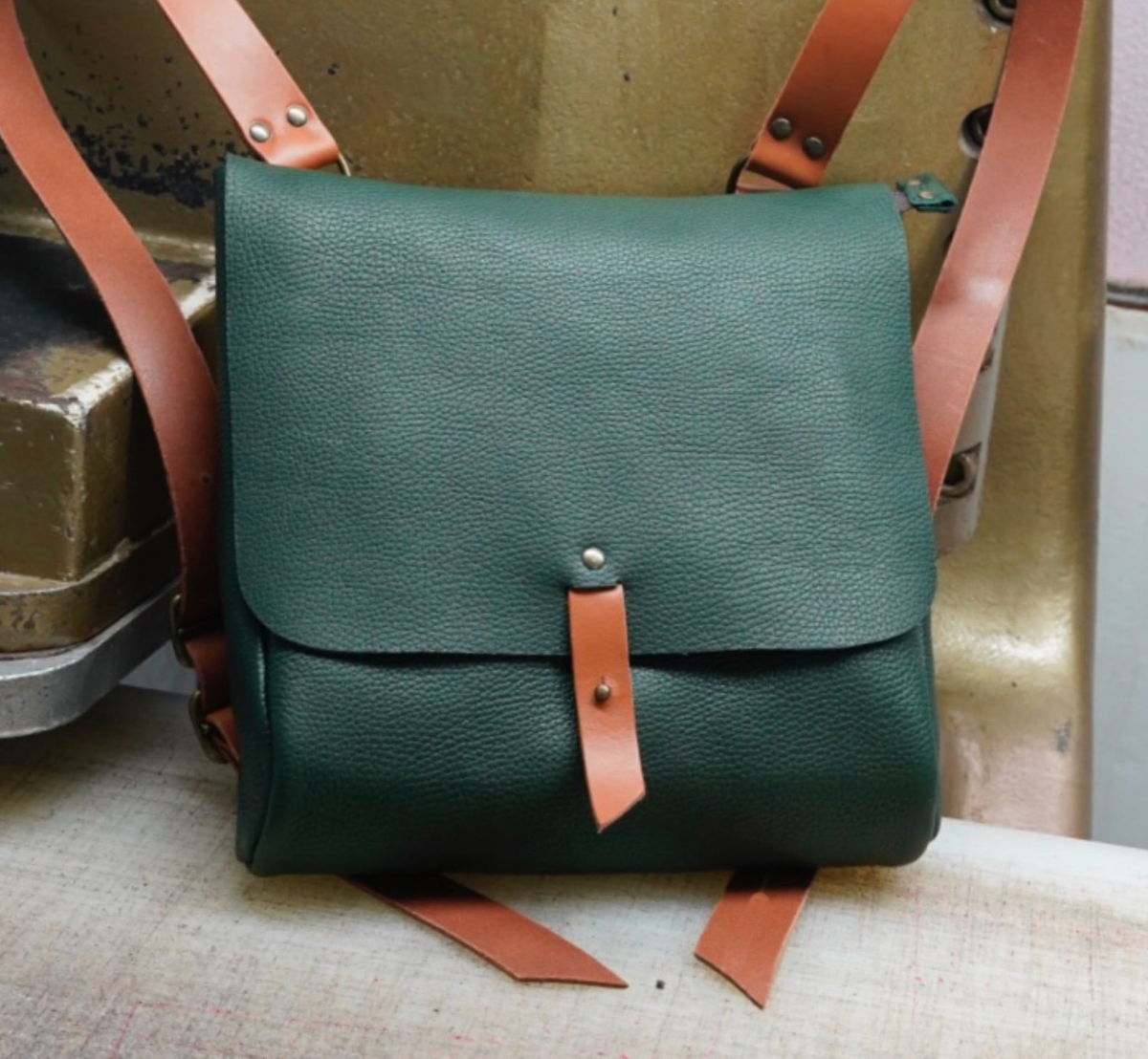 DUBHE - Leather Backpack