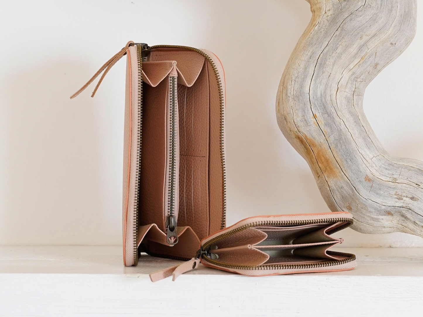 Leather Zip Wallet