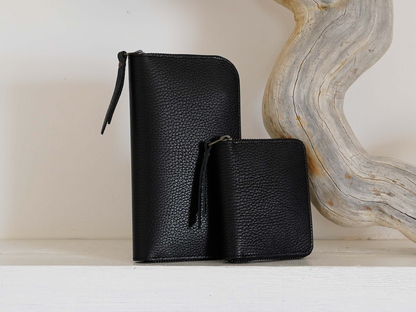 Leather Zip Wallet
