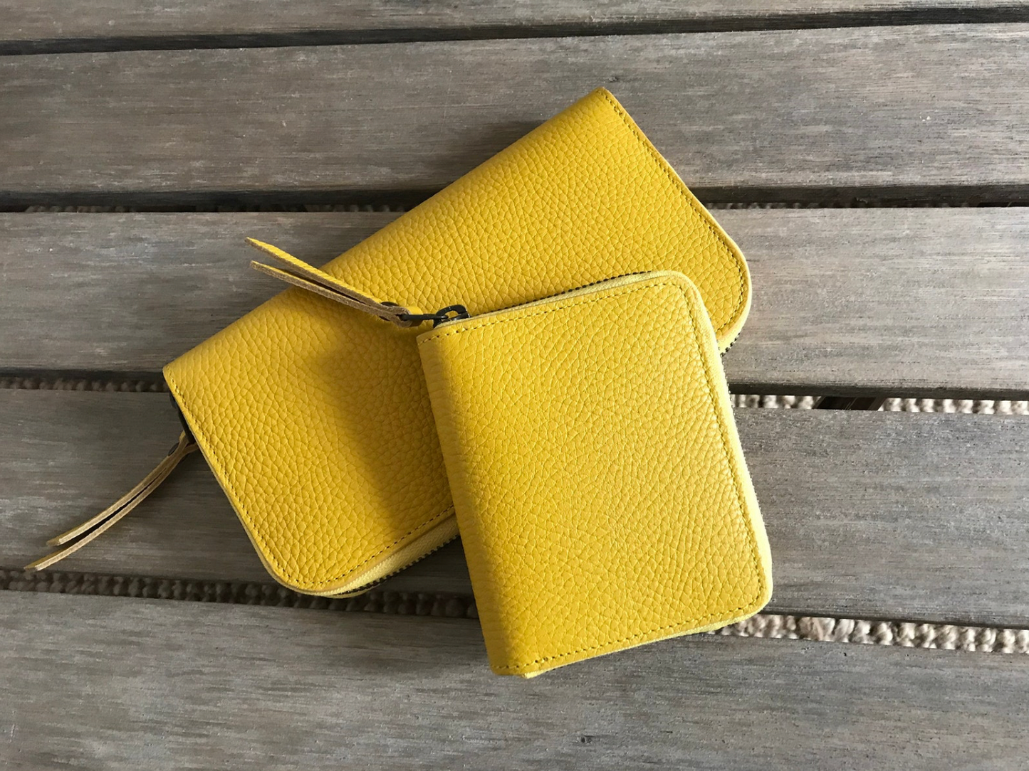 Leather Zip Wallet