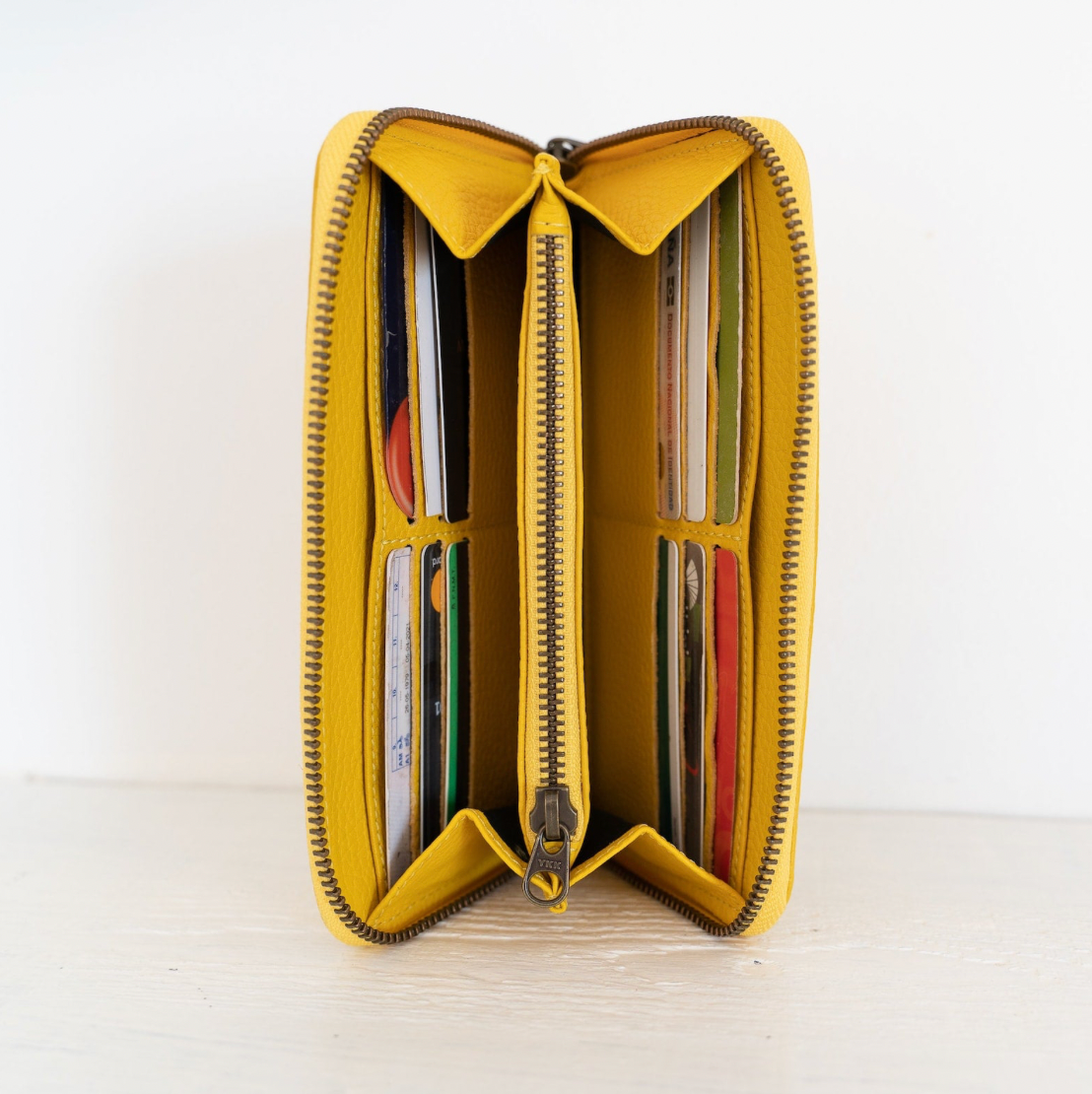 Leather Zip Wallet