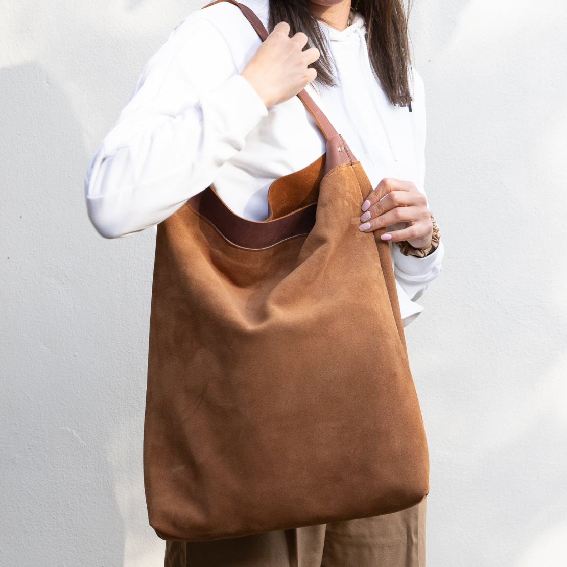 SUEDE - Leather Bag