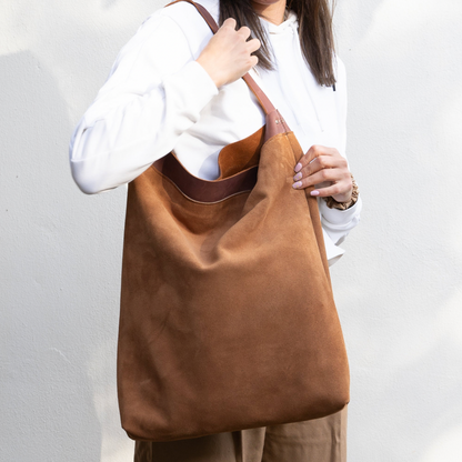 SUEDE - Leather Bag