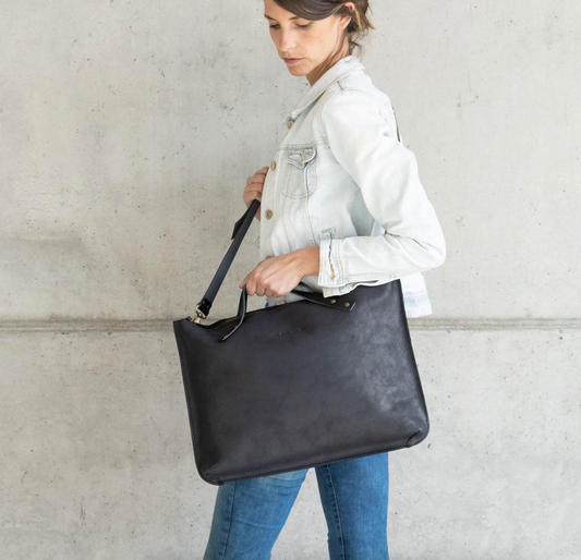 MILE - Leather Laptop Bag