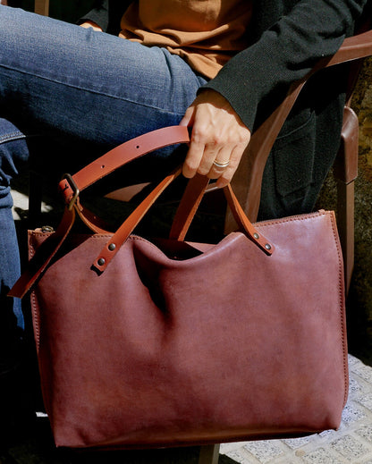 MILE - Leather Laptop Bag