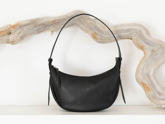 MOON - Shoulder Leather bag
