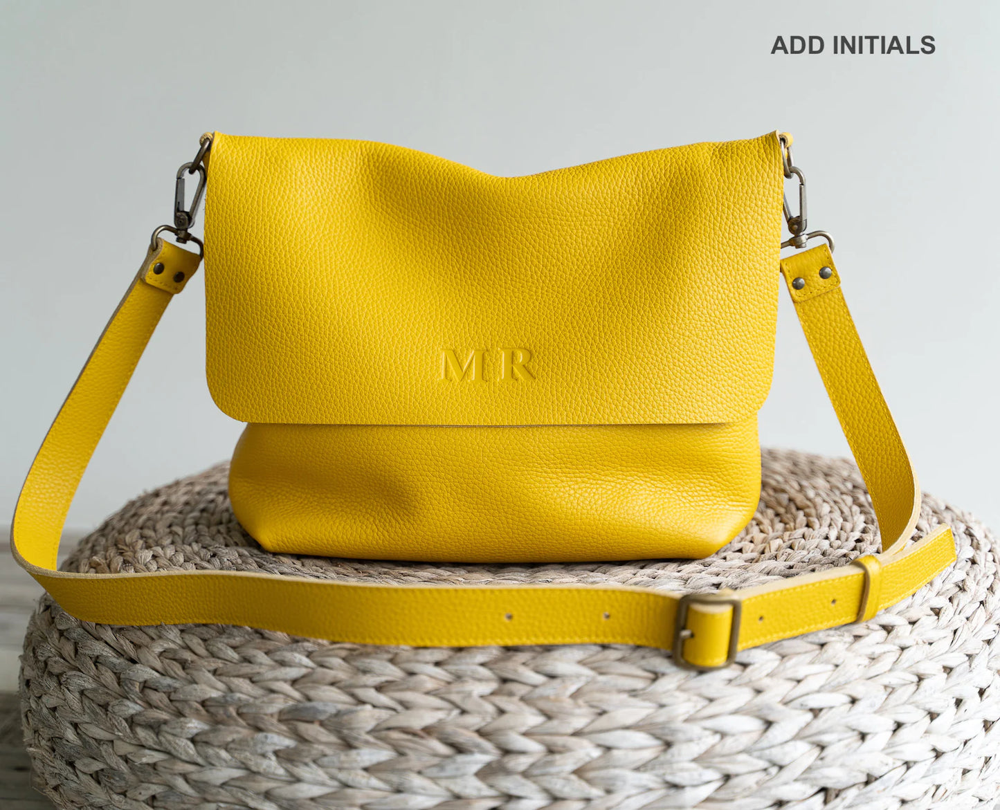 UN - Leather Crossbody Bag