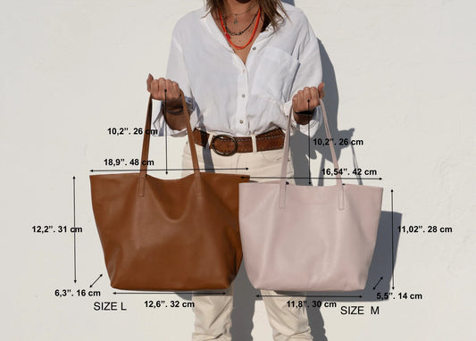 CLOUD OSLO - Leather Tote Bag