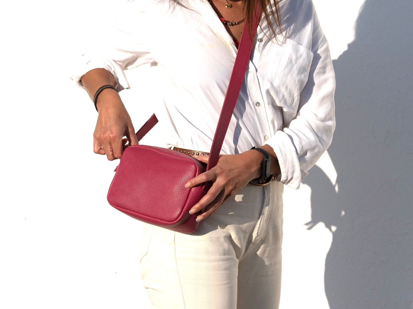 MERY - Leather Crossbody Bag